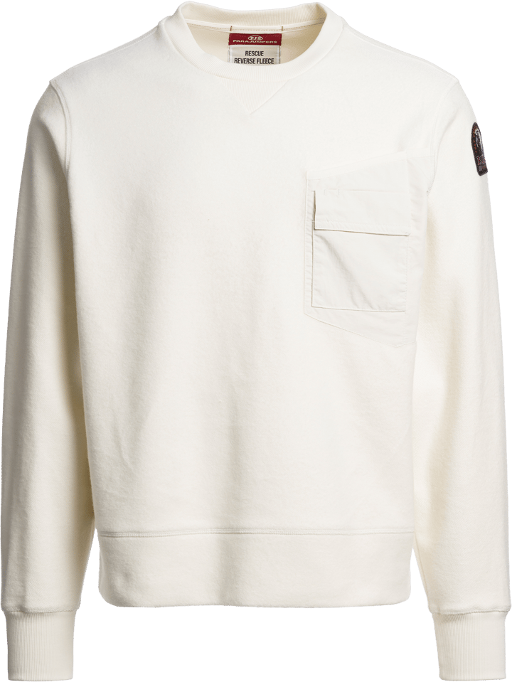 Parajumpers Men's Pernhos Crewneck Sweatshirt Warm Ivory Parajumpers