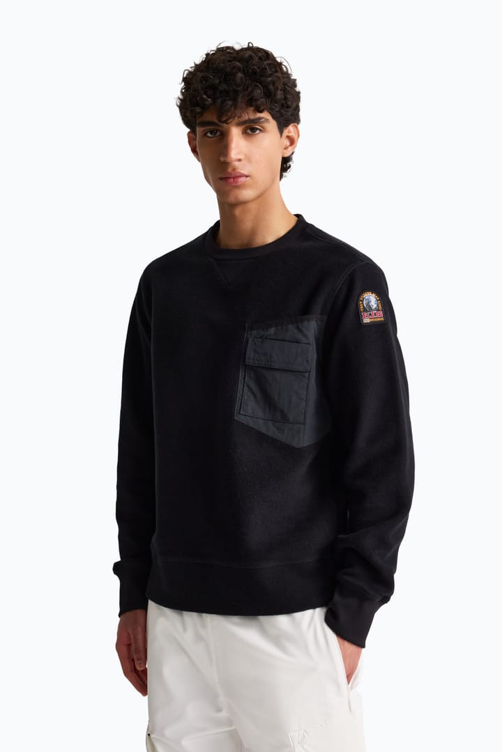 Parajumpers Men's Pernhos Crewneck Sweatshirt Black Parajumpers