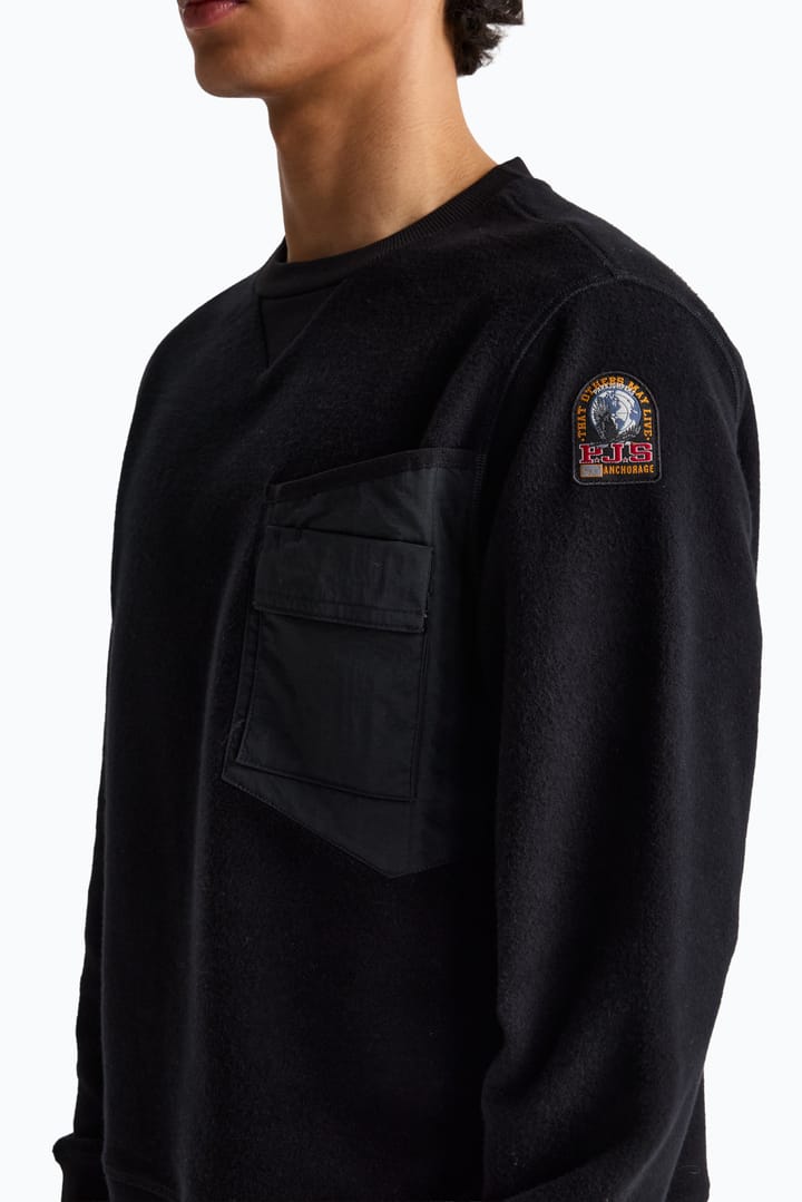 Parajumpers Men's Pernhos Crewneck Sweatshirt Black Parajumpers