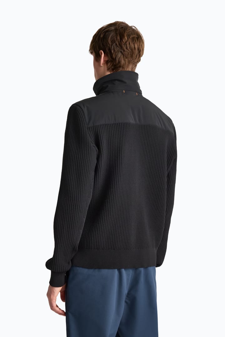 Parajumpers Men's Steel River Hybrid Cardigan Black Parajumpers