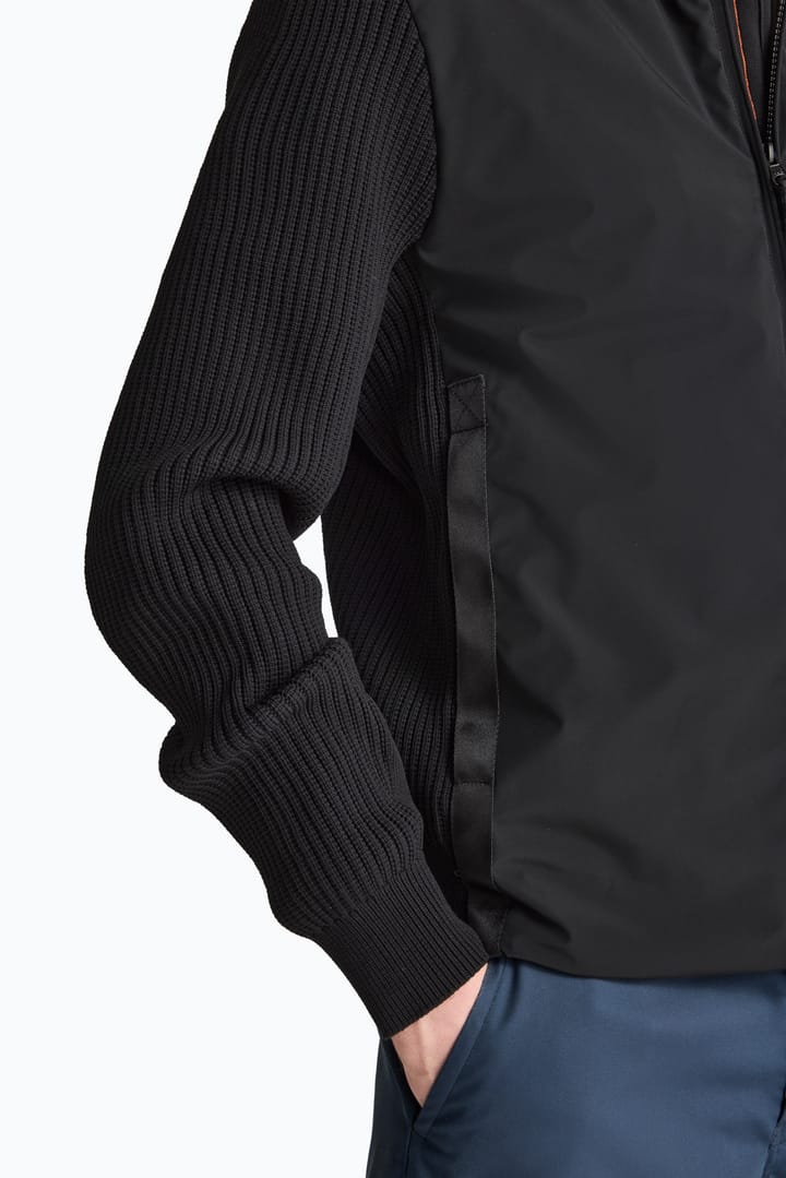Parajumpers Men's Steel River Hybrid Cardigan Black Parajumpers