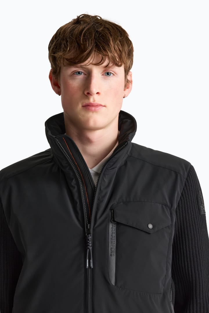 Parajumpers Men's Steel River Hybrid Cardigan Nine Iron Parajumpers