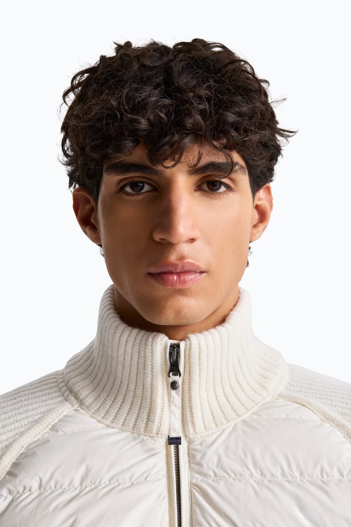 Parajumpers Men's Olmo Hybrid Cardigan Warm Ivory Parajumpers