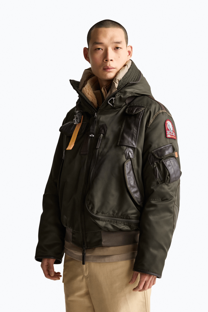 Parajumpers Men's Gobi 20th Down Bomber Black Parajumpers