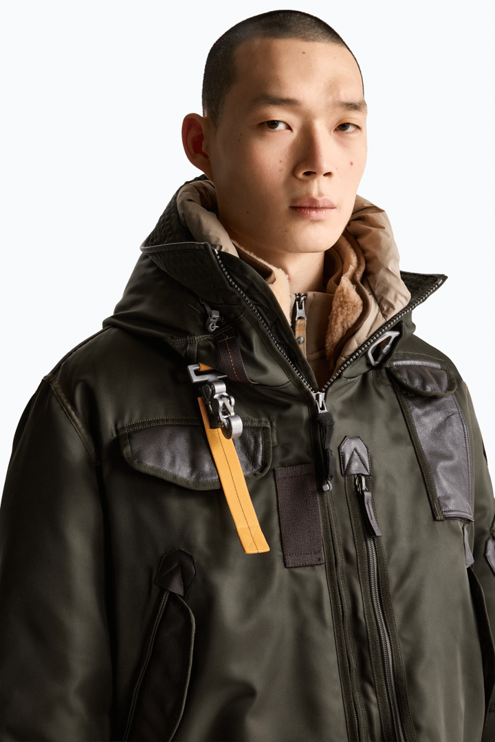 Parajumpers Men's Gobi 20th Down Bomber Black Parajumpers