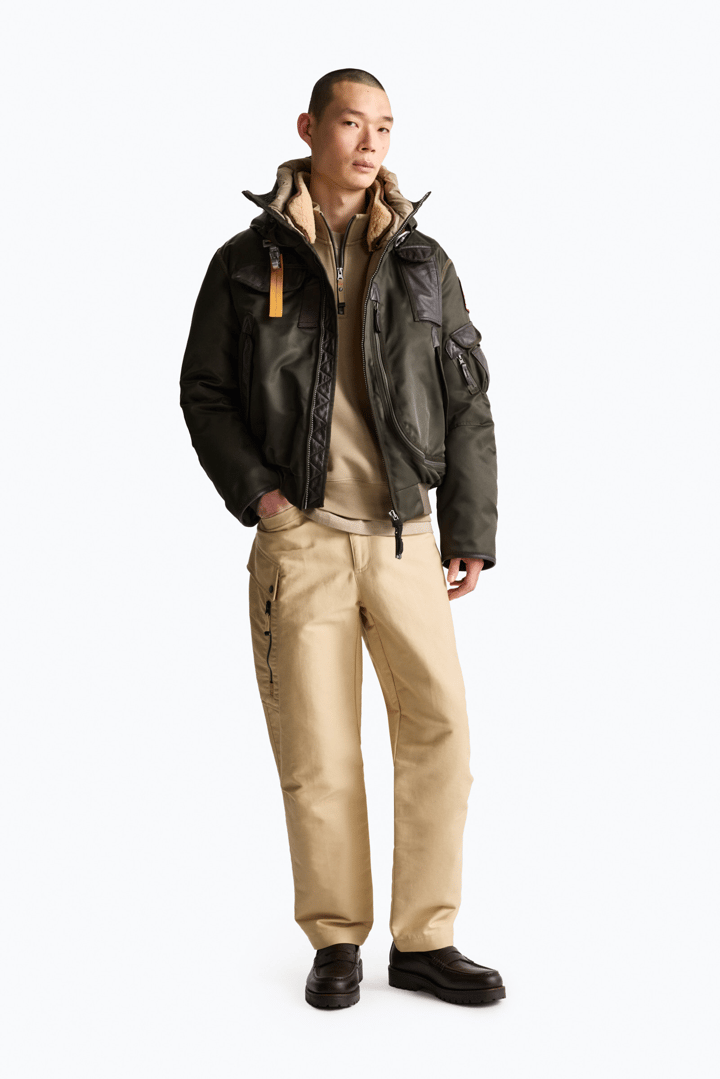 Parajumpers Men's Gobi 20th Down Bomber Black Parajumpers