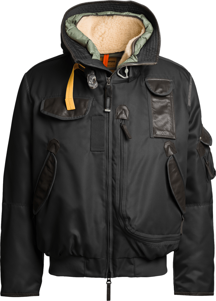 Parajumpers Men's Gobi 20th Down Bomber Black Parajumpers