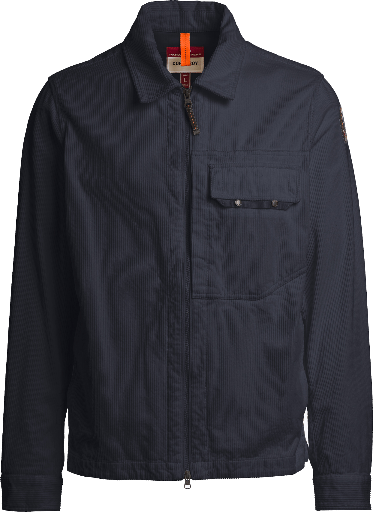 Parajumpers Men's Galross Corduroy Overshirt Nine Iron