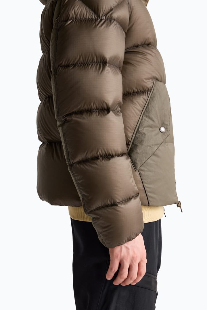 Parajumpers Men's Golburn Short Down Jacket Slate Mud Parajumpers
