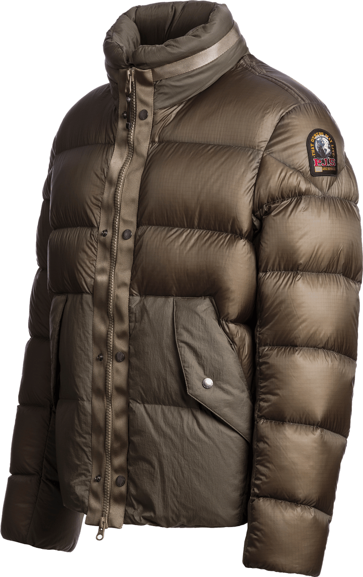 Parajumpers Men's Golburn Short Down Jacket Slate Mud Parajumpers