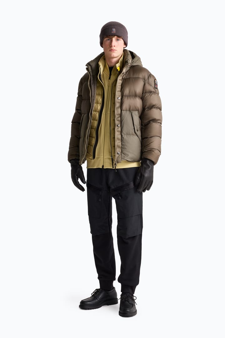 Parajumpers Men's Golburn Short Down Jacket Slate Mud Parajumpers