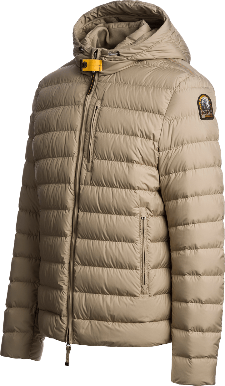 Parajumpers Men's Last Minute Hooded Down Jacket Muted Khaki Parajumpers