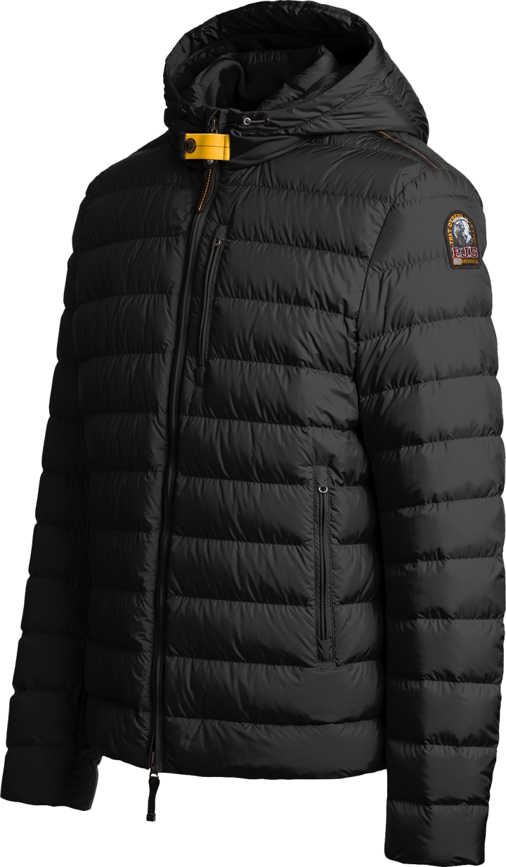 Parajumpers Men's Last Minute Hooded Down Jacket Black Parajumpers