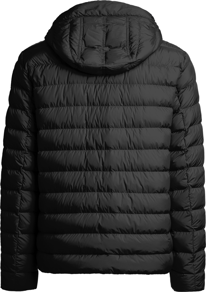 Parajumpers Men's Last Minute Hooded Down Jacket Black Parajumpers