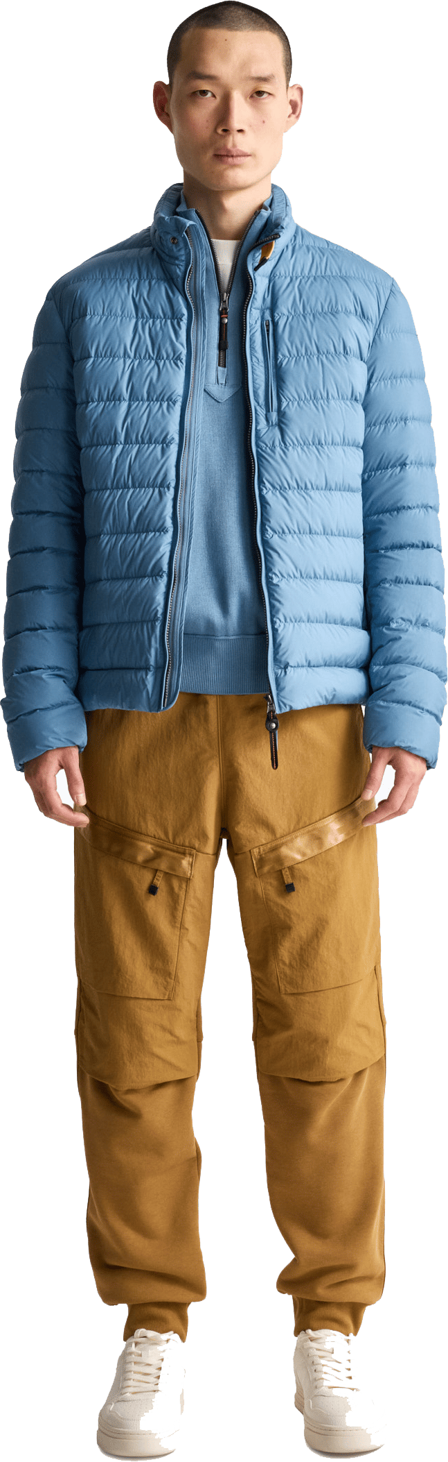 Parajumpers Men's Ugo Short Down Jacket Sky Steel Parajumpers