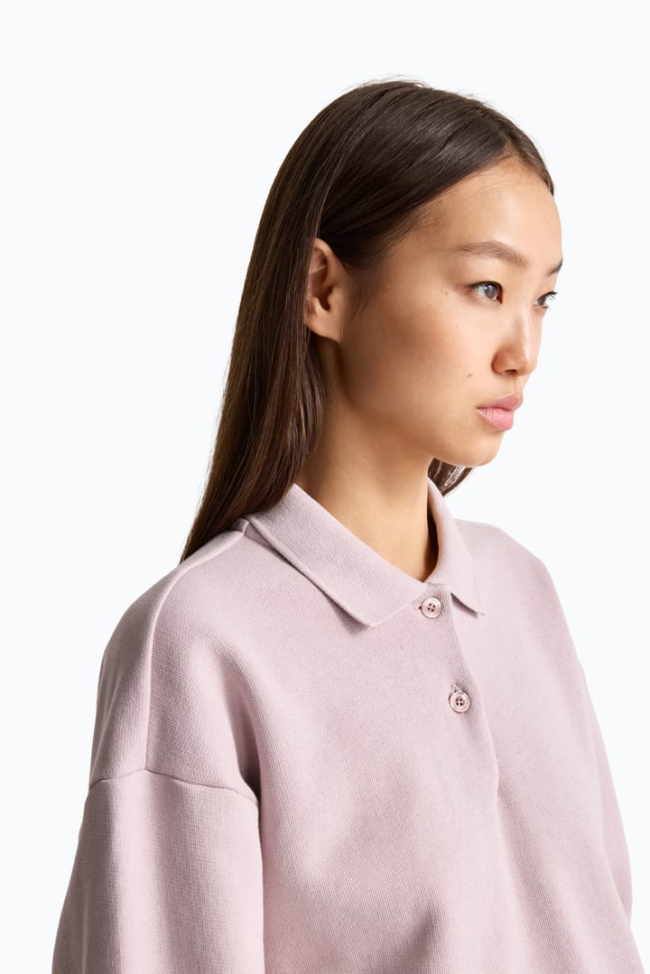 Parajumpers Women's Saranda Long Sleeve Polo Shirt Slate Mud Parajumpers