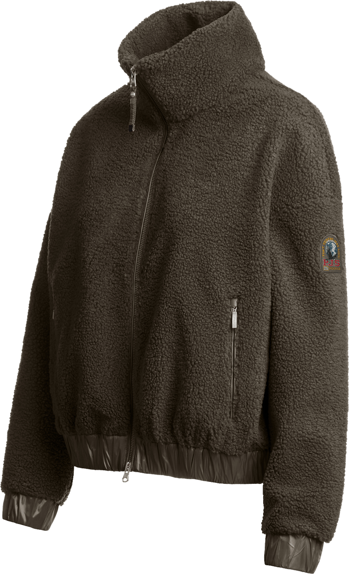 Parajumpers Women's Sori Full-zip Sweatshirt Taggia Olive Parajumpers