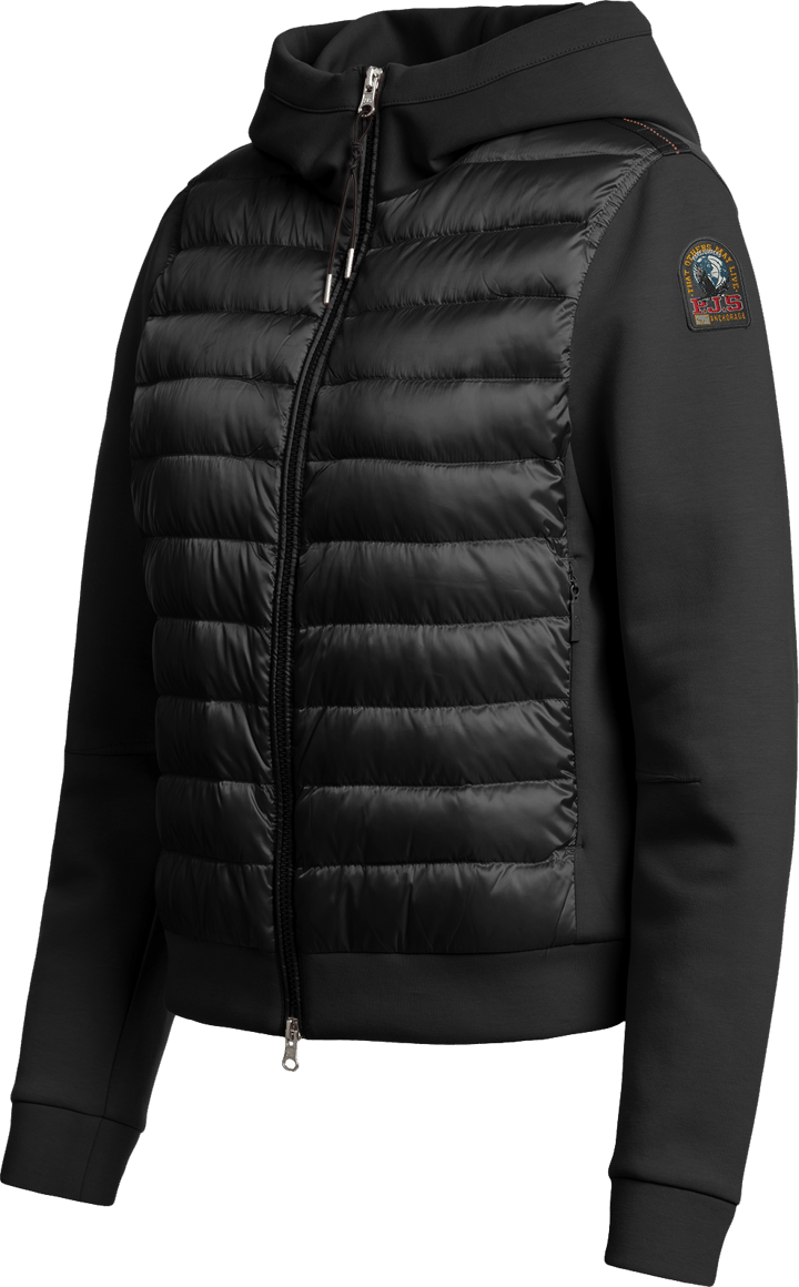 Parajumpers Women's Caelie Hybrid Sweatshirt 2.0 Black Parajumpers