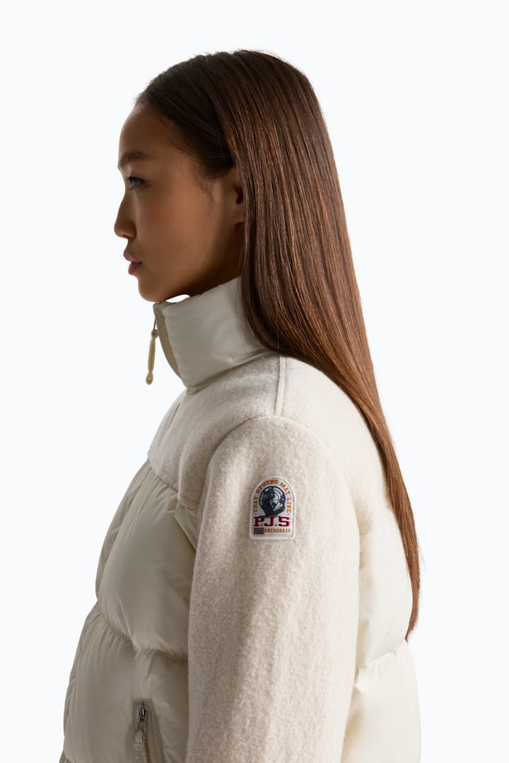 Parajumpers Women's Saboga Hybrid Jacket Warm Ivory Parajumpers