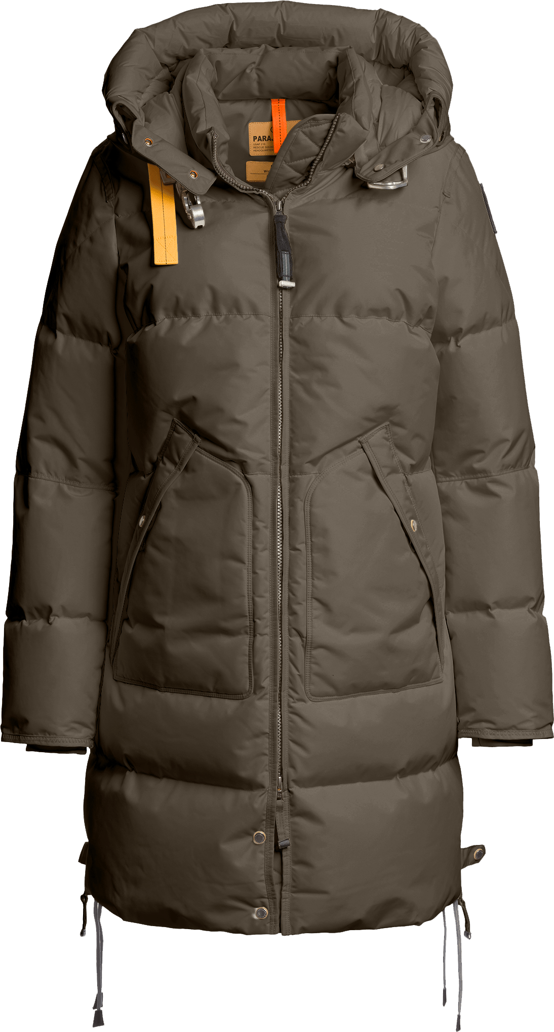 Parajumpers Women's Long Bear Hooded Parka Taggia Olive
