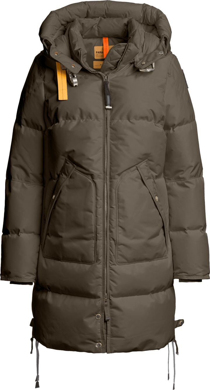 Parajumpers Women's Long Bear Hooded Parka Taggia Olive Parajumpers
