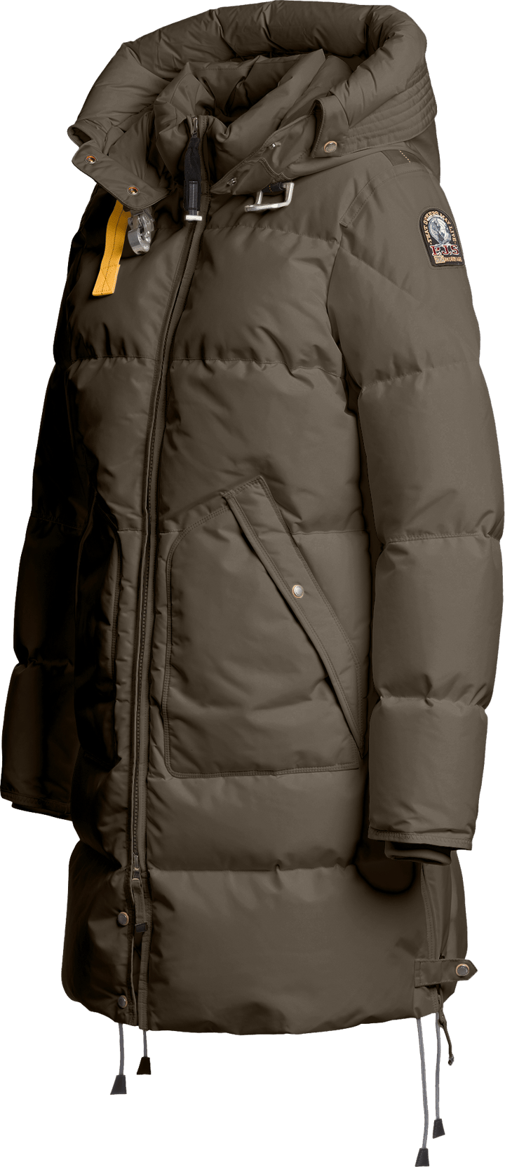 Parajumpers Women's Long Bear Hooded Parka Taggia Olive Parajumpers