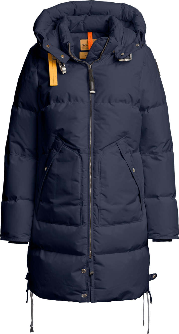 Parajumpers Women's Long Bear Hooded Parka Blue Navy Parajumpers