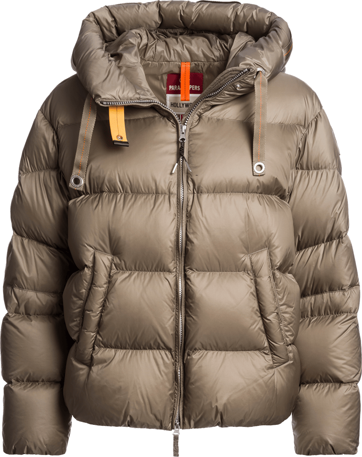 Parajumpers Women's Tilly Hooded Down Jacket Slate Mud Parajumpers