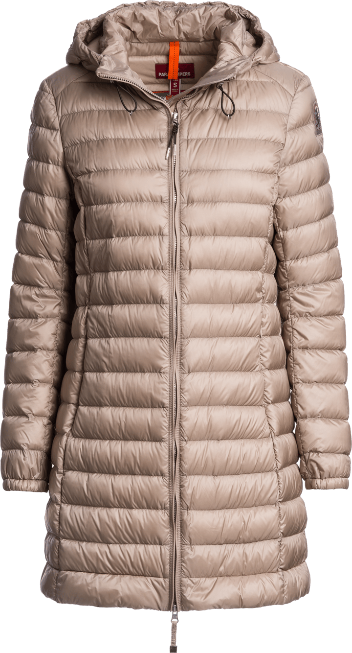 Parajumpers Women's Meredith Hooded Down Jacket Mauve Grey Parajumpers