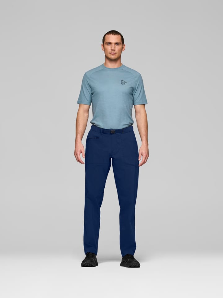 Norrøna Men's Femund Mid Cotton Pants Indigo Night Norrøna