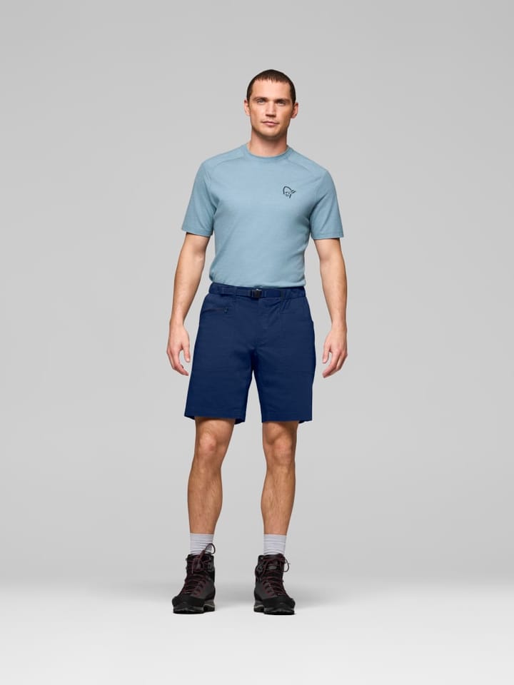 Norrøna Men's Femund Mid Cotton Shorts Indigo Night Norrøna