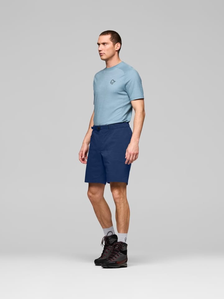 Norrøna Men's Femund Mid Cotton Shorts Indigo Night Norrøna