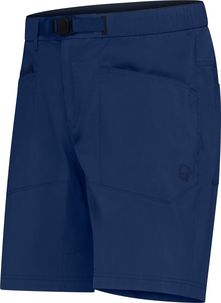 Norrøna Men's Femund Mid Cotton Shorts Indigo Night Norrøna