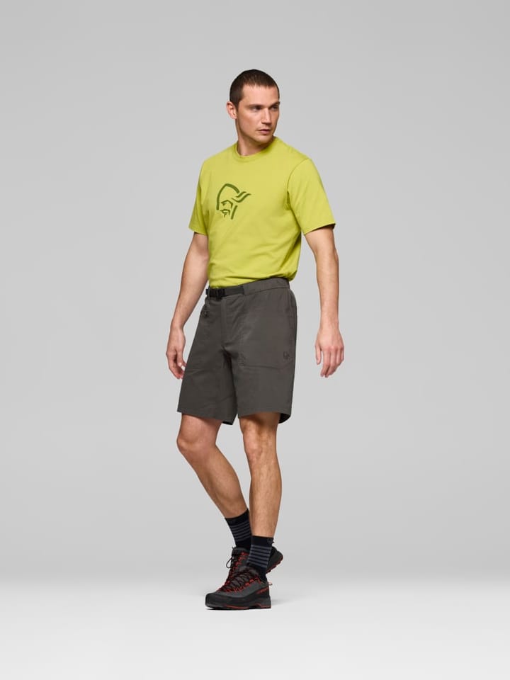 Norrøna Men's Femund Mid Cotton Shorts Beluga Norrøna
