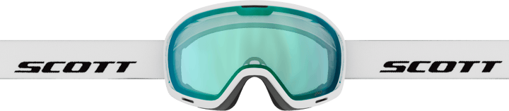 Scott Goggle Unlimited II Otg White/AMP aurora green chrome S1 Scott