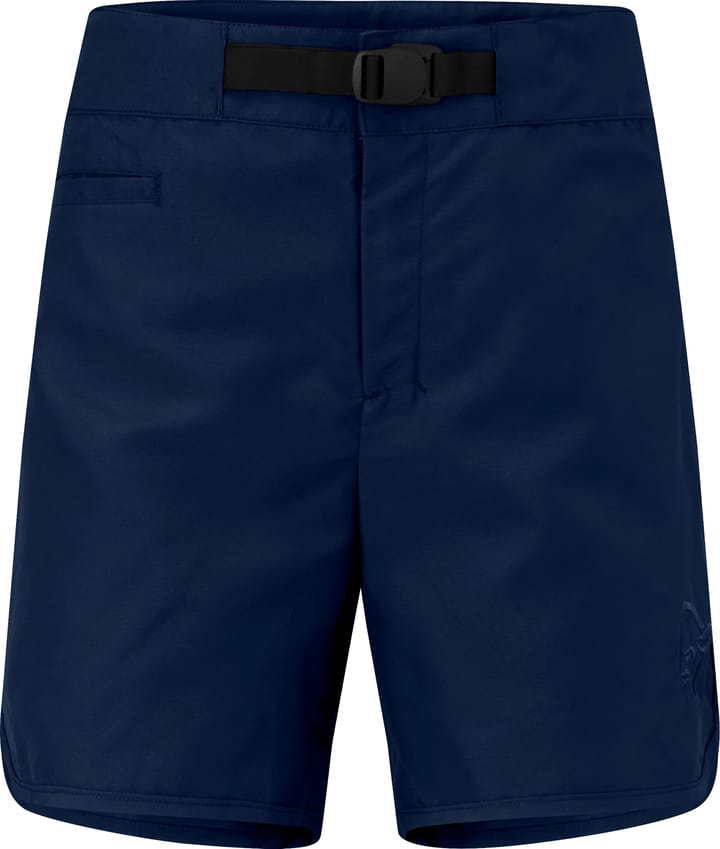 Norrøna Women's Femund Silent Grid Shorts Navy Blazer Norrøna