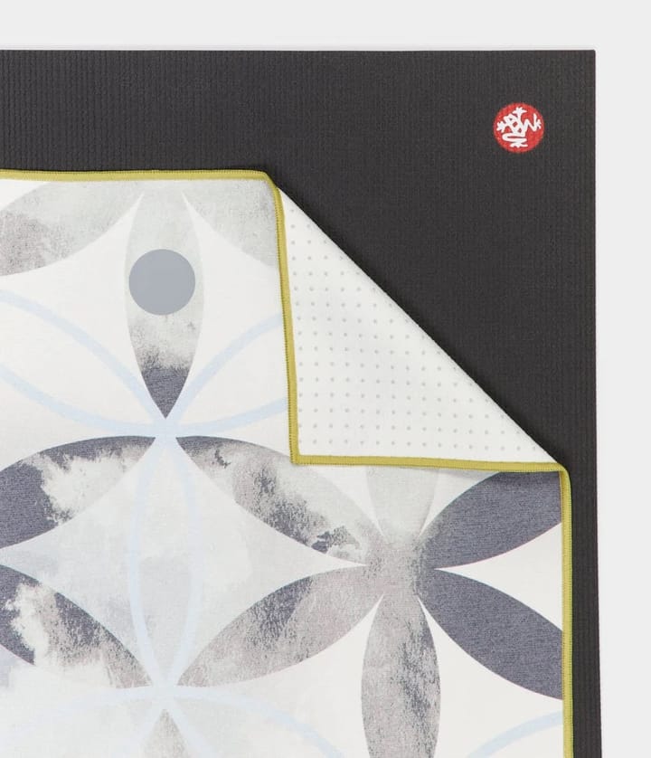 Manduka Yogitoes Repreve Mat Towel White Light Manduka