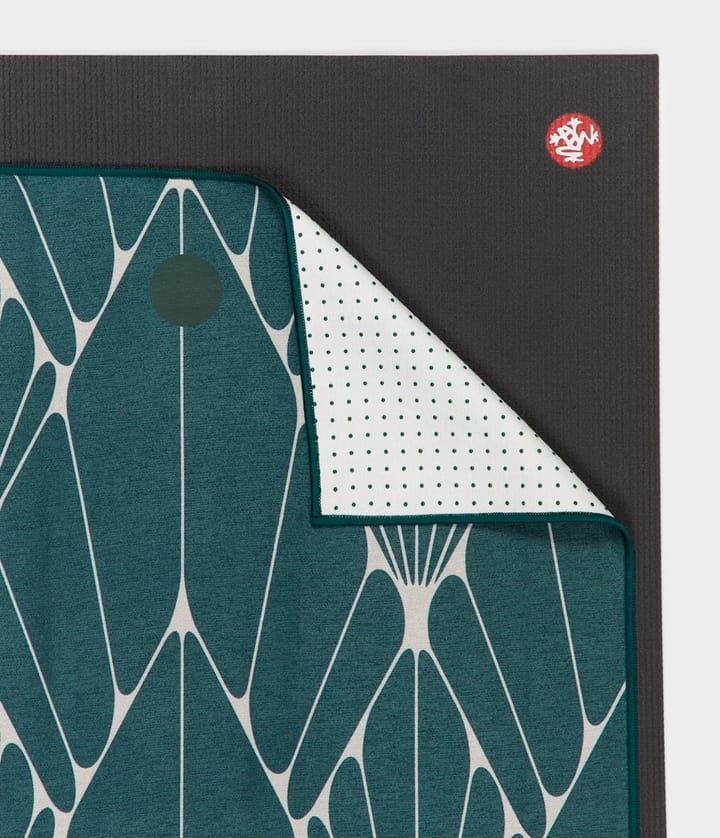 Manduka Yogitoes Repreve Mat Towel Devotion Rainforest Manduka