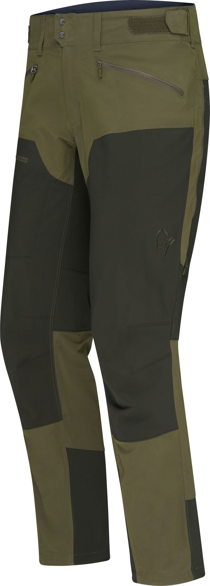 Norrøna Men's Femund Cotton Flex1 Light Pants Olive Night/rosin Norrøna