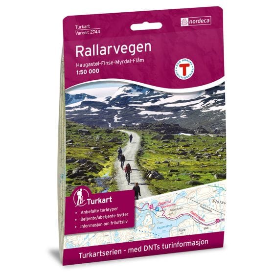 Nordeca Rallarvegen 1:50 000 Turkart Nordeca Nordeca Rallarvegen 1:50 000 Turkart Nordeca