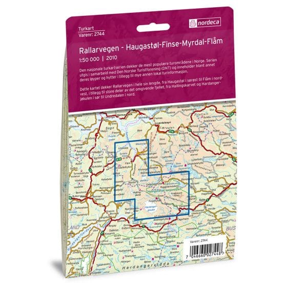 Nordeca Rallarvegen 1:50 000 Turkart Nordeca Nordeca Rallarvegen 1:50 000 Turkart Nordeca