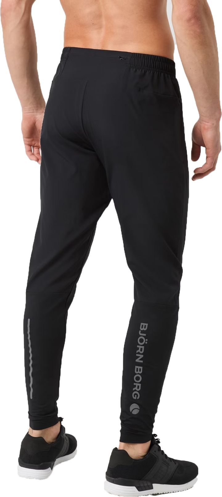 Björn Borg Men's Borg Running Pants Black Beauty Björn Borg