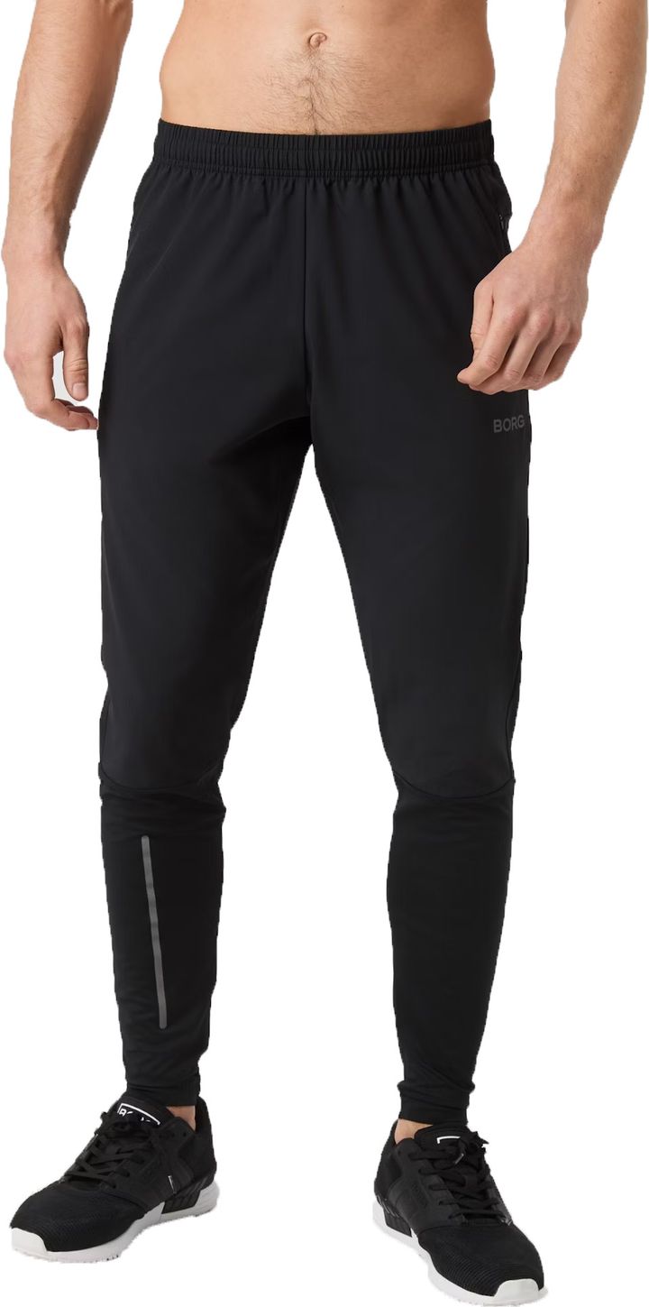 Björn Borg Men's Borg Running Pants Black Beauty Björn Borg