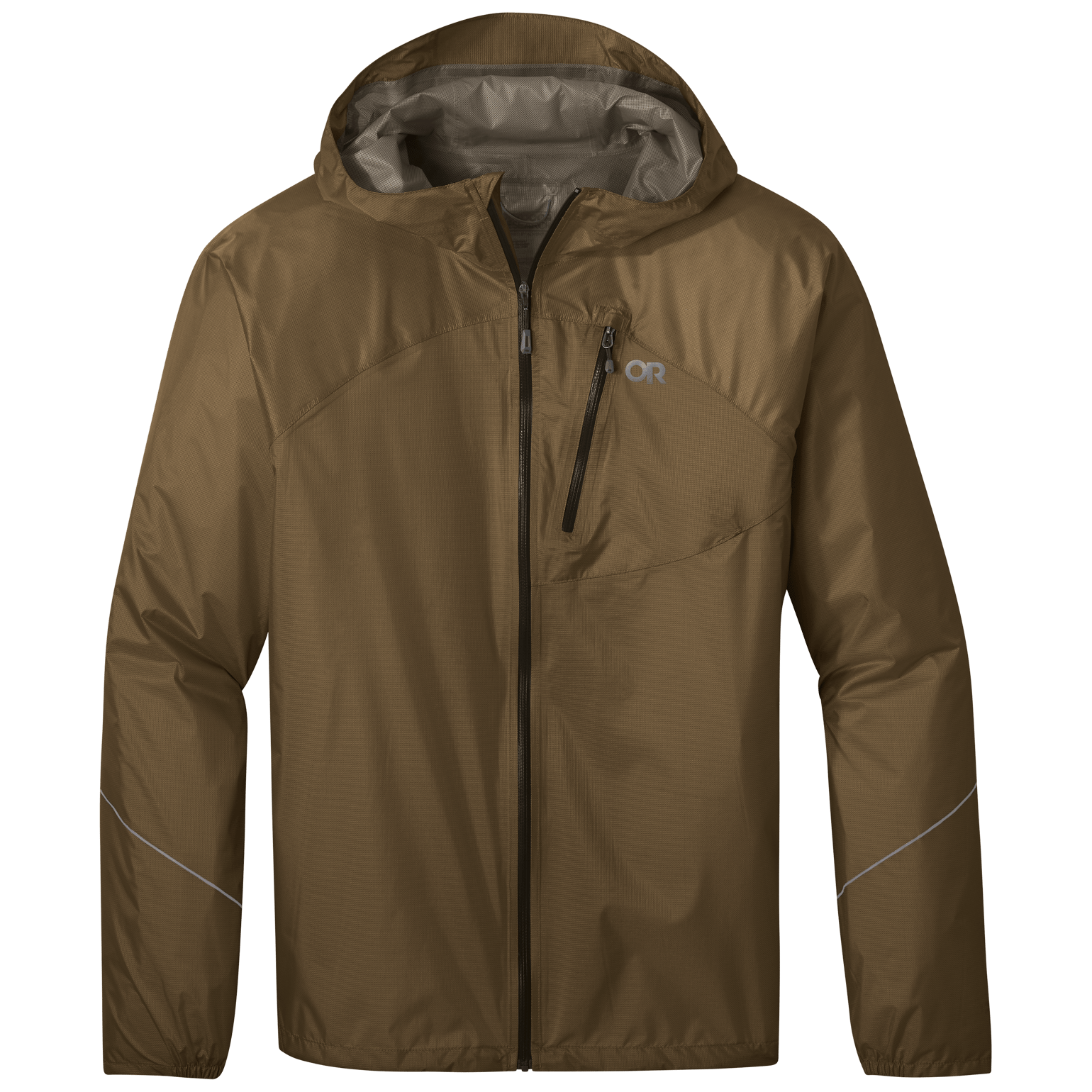 Outdoor Research Men's Helium Rain Jacket Coyote