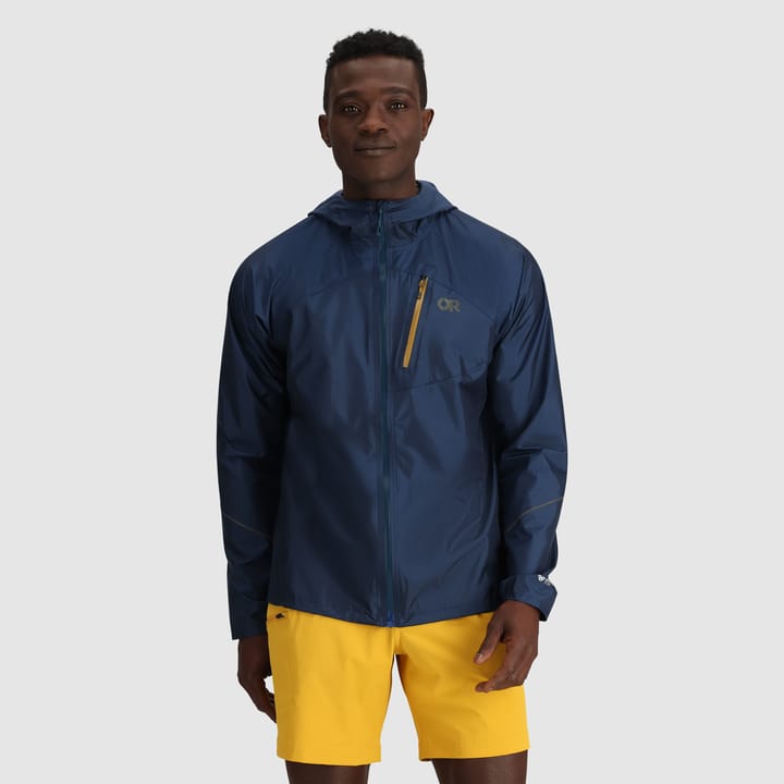 Outdoor Research Men's Helium Rain Jacket Cenote Outdoor Research