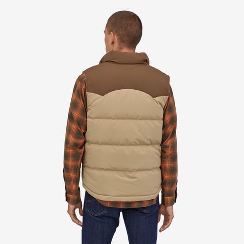 Patagonia Men's Reversible Bivy Down Vest Basin Green Patagonia