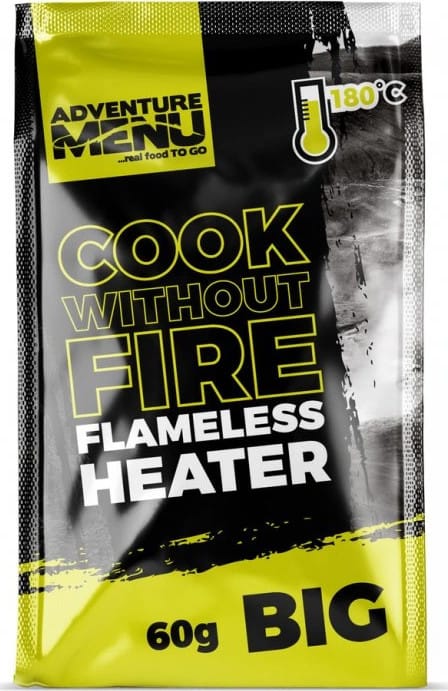 Adventure Menu Flameless-Heater 5x60g + Zipper-Bag Nocolour Adventure Menu