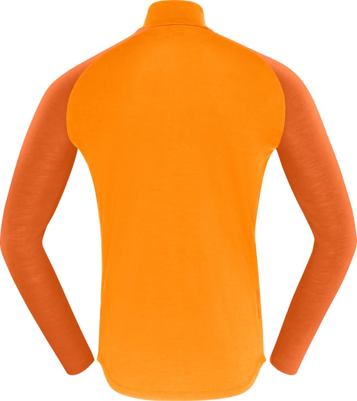 Norrøna Men's Femund PureUll Zip Neck Exuberance Norrøna