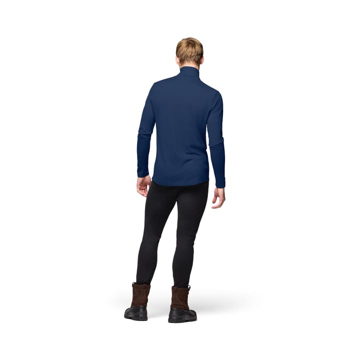 Norrøna Men's Femund PureUll Zip Neck Indigo Night Norrøna
