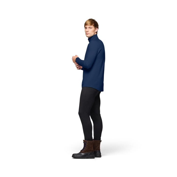 Norrøna Men's Femund PureUll Zip Neck Indigo Night Norrøna